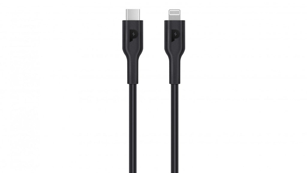 كيبل باورولوجي يو اس بي سي الى لايتننغ بطول 2 متر, شحن سريع 60 واط | Powerology Type-C to Lightning Cable 2M PD 60W.