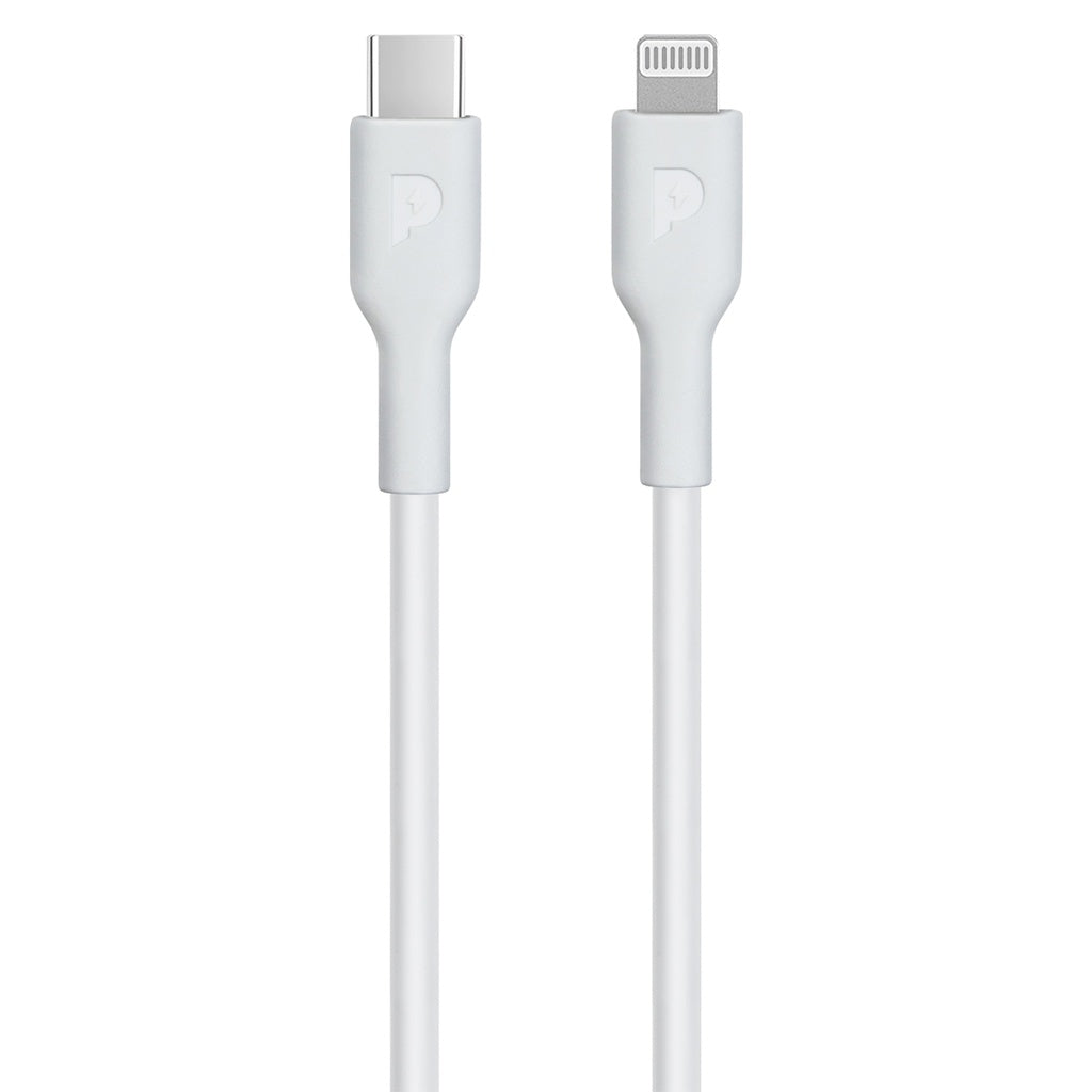 كيبل باورولوجي يو اس بي سي الى لايتننغ بطول 2 متر, شحن سريع 60 واط | Powerology Type-C to Lightning Cable 2M PD 60W.