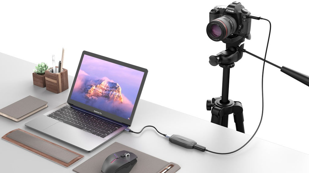 كارت التقاط فيديو UHD 4K للبث المتعدد من باورولوجي - اسود | Powerology UHD Video 4K Capture Card Multi-Device Broadcasting – Black.