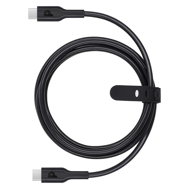 كيبل باورولوجي يو اس بي سي الى يو اس بي سي بطول 1.2 متر, شحن سريع 100 واط | Powerology USB-C to USB-C Cable 1.2M – 100W Fast Charging PD.