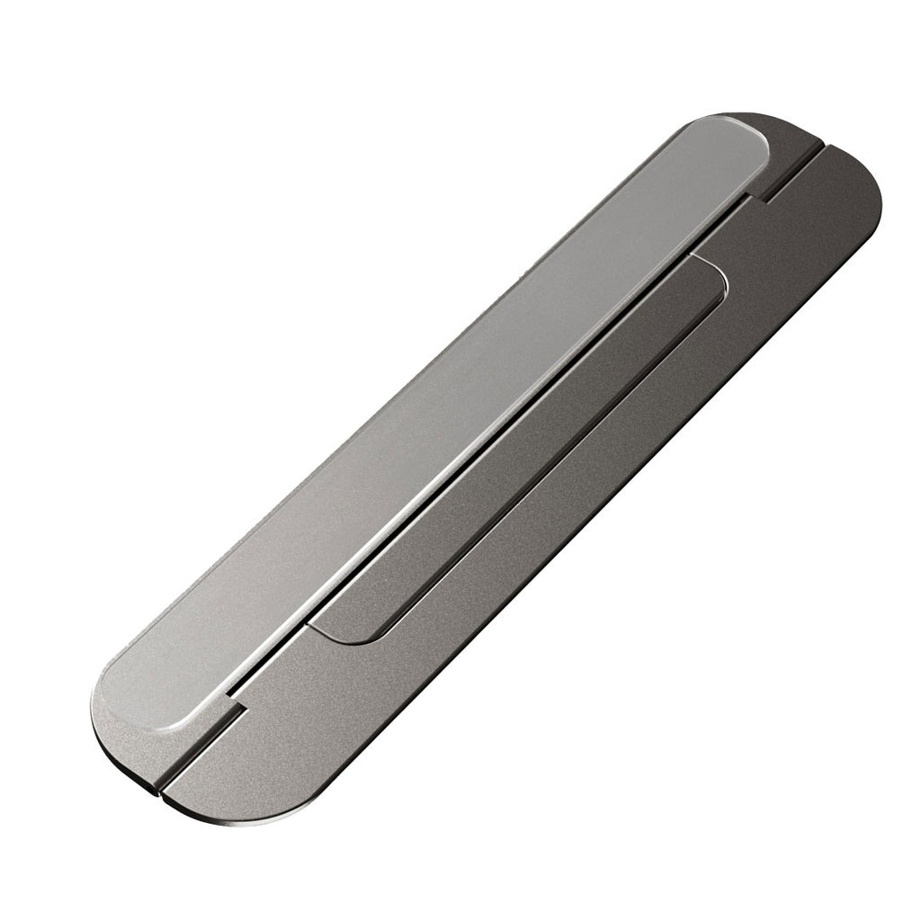 حامل لابتوب باورولوجي المنيوم قابل للطي ومحمول - رمادي | Powerology Aluminum Foldable and Portable Laptop Stand – Grey.