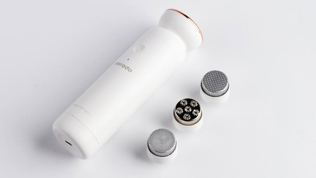 مزيل مسامير القدم المحمول واللاسلكي من بورودو, بطارية بسعة 2000 مللي امبير - ابيض | Porodo LifeStyle Mini Cordless & Portable Foot Callus Remover 5W 2000mAh - White