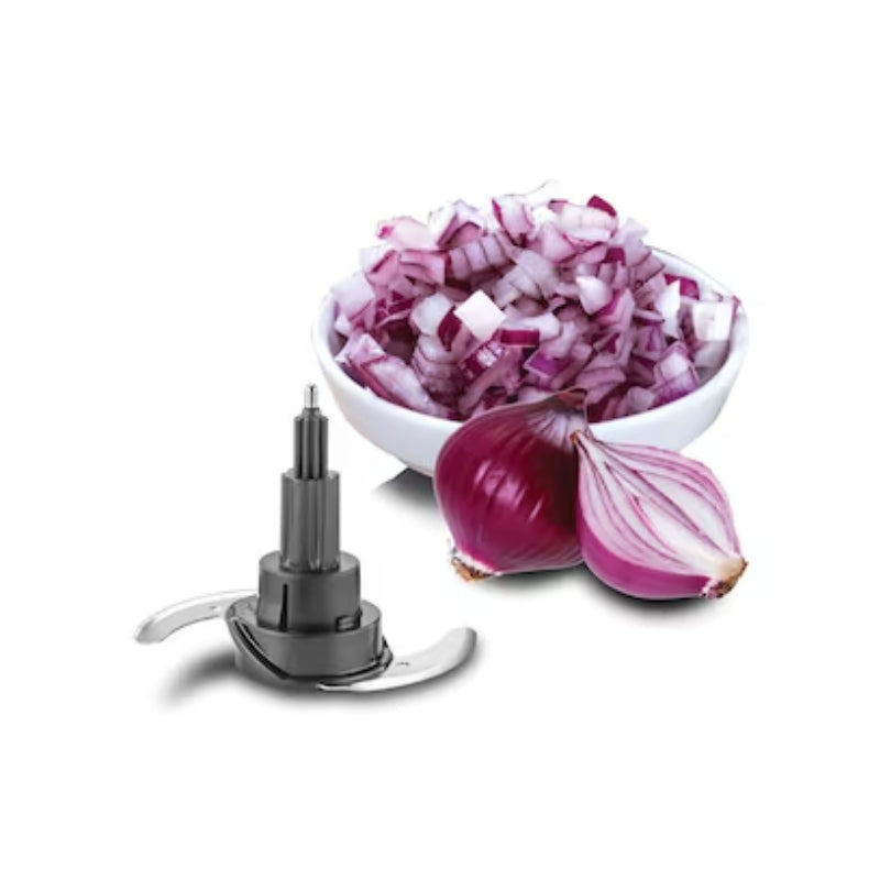 محضّر طعام 800 واط مع وعاء 2 لتر وخلاط 1.5 لتر - Black+Decker 800W Food Processor FX822-B5