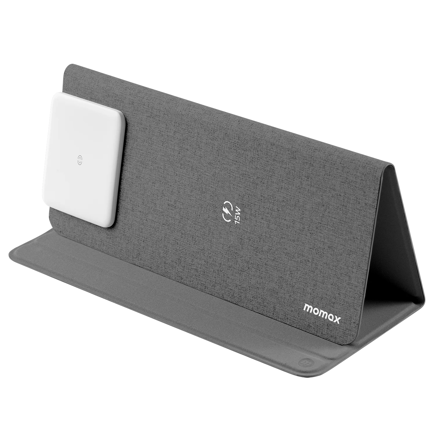 Momax Q.Mouse Pad 3, 15W Fast Charging - لوحة ماوس موماكس كيوماوس باد 3, شحن لاسلكي مزدوج 15 واط