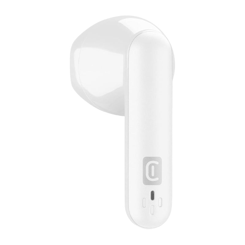 Cellularline SEEK HiFi Bluetooth Earbuds with LED Case - سماعة Cellularline SEEK بلوتوث HiFi مع شاشة بطارية