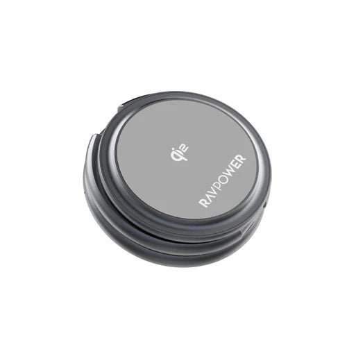RAVPower 3-in-1 MagSafe 15W Wireless Charging Station - شاحن لاسلكي 3 في 1 من راف باور مغناطيسي ماجسيف بقدرة 15 واط قابل للطي