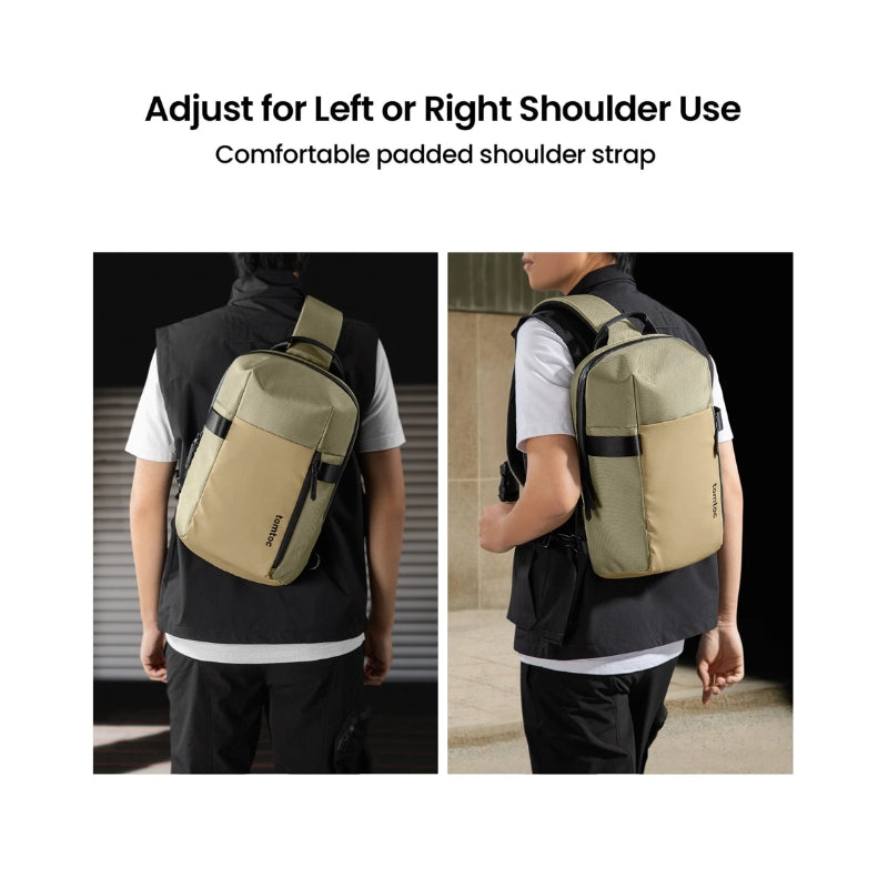 حقيبة كتف توم توك نافيغيتور T24 للابتوب بحجم 14 انش, بسعة 7 لتر | tomtoc Navigator-T24 Sling Bag M 14 Inch / 7L