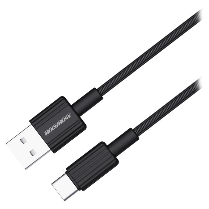 RockRose Arrow Type-C Cable 2.4A 1M - كيبل اراو تايب سي بطول 1 متر من روك روز