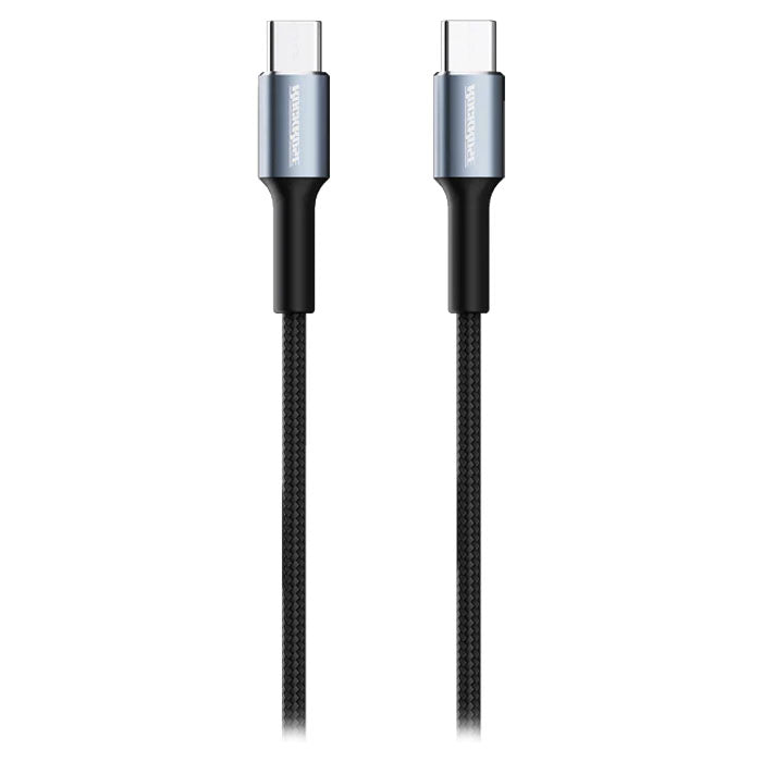 RockRose Aspire 3A 60W Max 1M Type-C To Type-C Cable - كيبل بقدرة 60 واط تايب سي الى تايب سي بطول 1 متر من روك روز