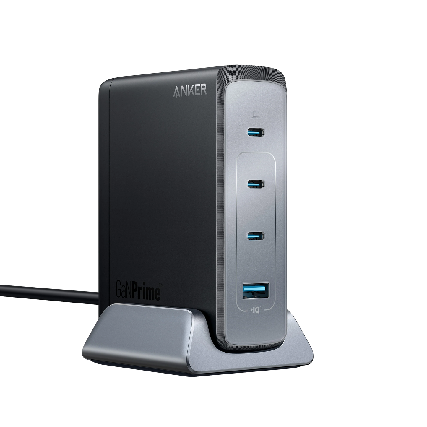 Anker Prime 240W GaN Desktop Charger 4 Ports - شاحن سطح المكتب من أنكر برايم 240 واط جالون 4 منافذ