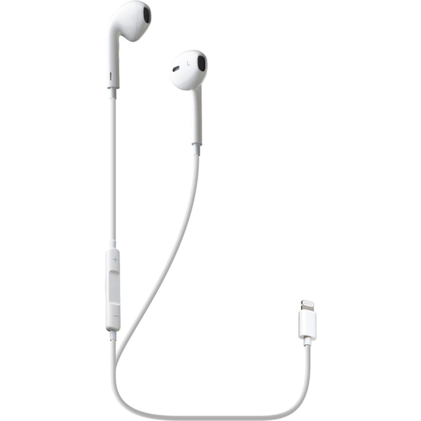 سماعة داخل الاذن سليولارلاين - Cellularline Wired In Ear Lightning Earphone White