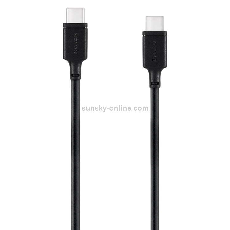 MOMAX 3A Type-C to Type-C Charging Transmission Data Cable 1M - كيبل تايب سي الى تايب سي بطول 1 متر من موماكس