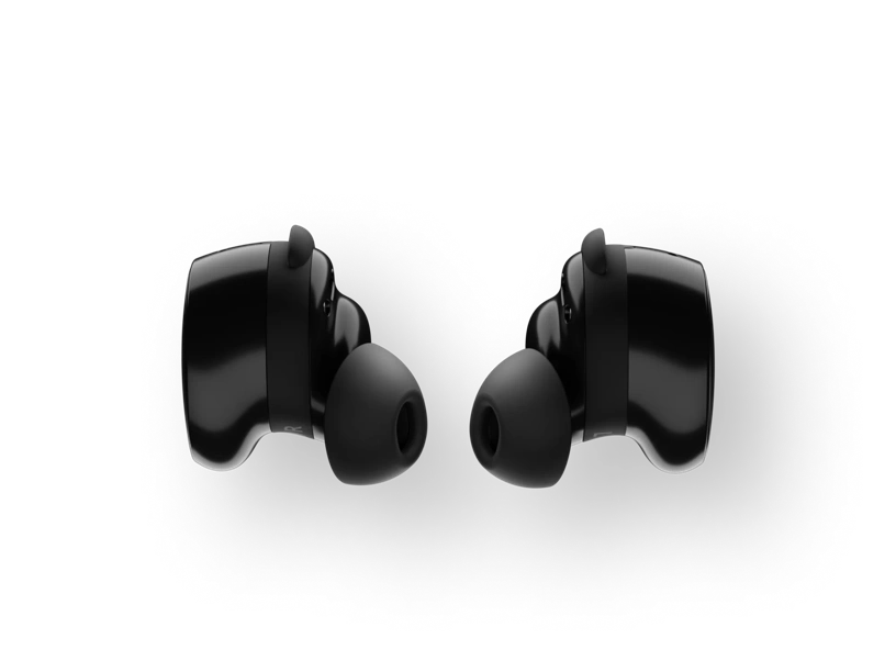 Bose QuietComfort Wireless Earbuds – Noise Cancelling – Black | سماعات بوز كوايت كومفورت اللاسلكية, عزل ضوضاء احترافي, لون اسود