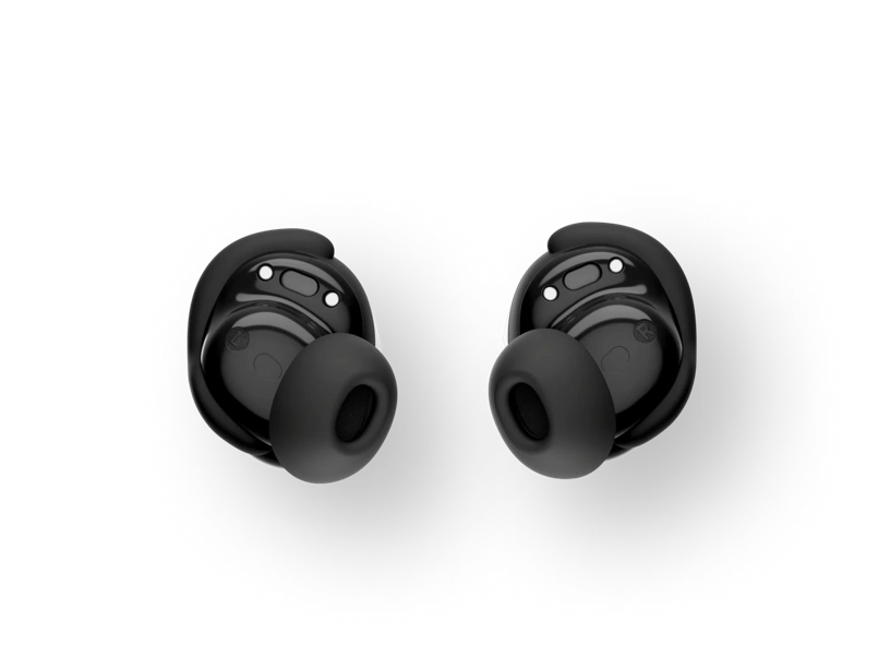 Bose QuietComfort Wireless Earbuds – Noise Cancelling – Black | سماعات بوز كوايت كومفورت اللاسلكية, عزل ضوضاء احترافي, لون اسود