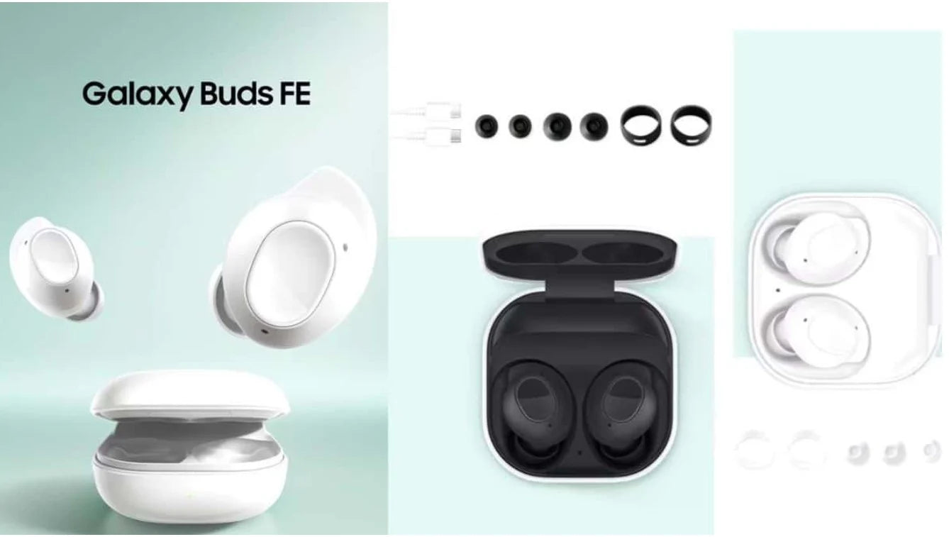 Samsung Galaxy Buds FE Up to 30 Hours Battery Life - سماعة سامسونج جالاكسي بودز FE بطارية تدوم حتى 30 ساعة