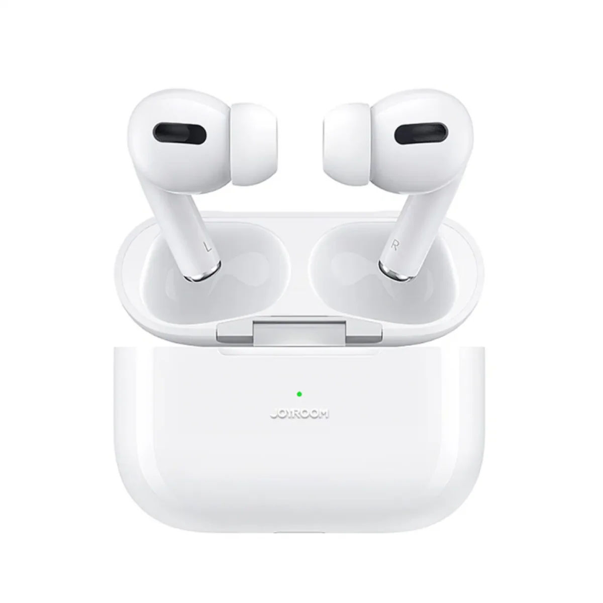 سماعات جويرووم T03S Pro Max اللاسلكية, تشغيل حتى 20 ساعة - ابيض | JOYROOM T03S Pro Max True Wireless Earbuds – Up to 20H Playtime – White