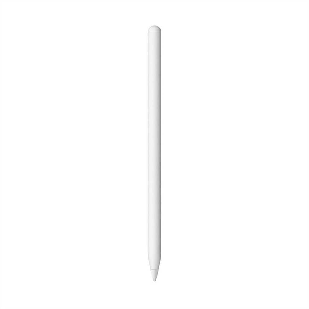 قلم ويوو 2 في 1 ستايلس للتابلت مع لمس بالضغط - ابيض | WiWU 2 in 1 Pencil D Smart Pressure Touch Stylus Pencil Pen - White