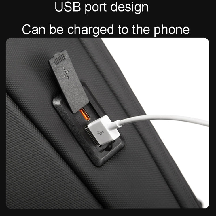 حقيبة ظهر بانجي للاعمال بسعة كبيرة مقاومة للماء - اسود | BANGE Business Laptop Bag Large Capacity Waterproof Backpack – Black