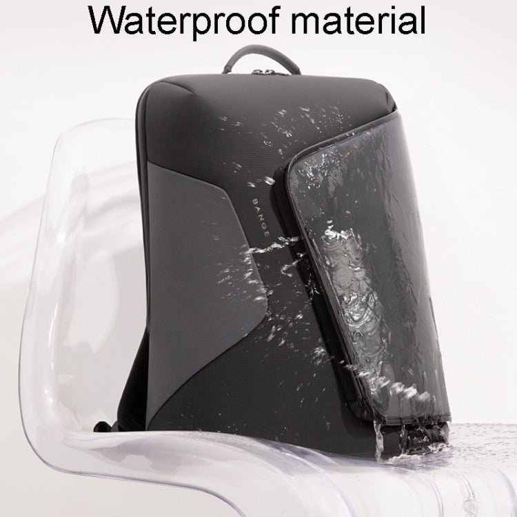 حقيبة ظهر بانجي للسفر والاعمال مقاومة للماء | BANGE Men’s Outdoor & Business Travel Laptop Backpack