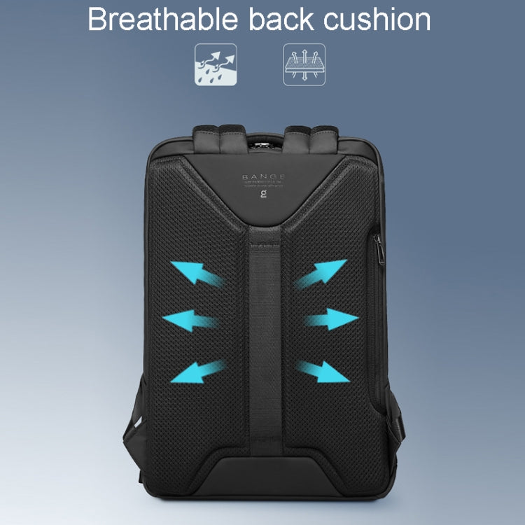 حقيبة ظهر بانجي للسفر والاعمال مقاومة للماء | BANGE Men’s Outdoor & Business Travel Laptop Backpack