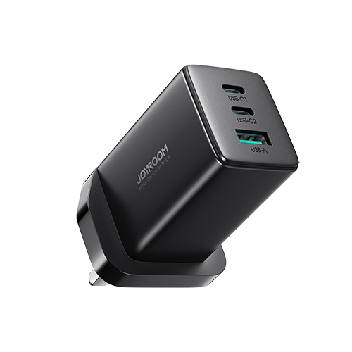 JOYROOM TCG01 65W GaN Charger + 100W USB-C to USB-C Cable 1.2m - شاحن JOYROOM TCG01 بقوة 65 واط مع كيبل تايب سي إلى تايب سي بقدرة 100 واط – 1.2 متر