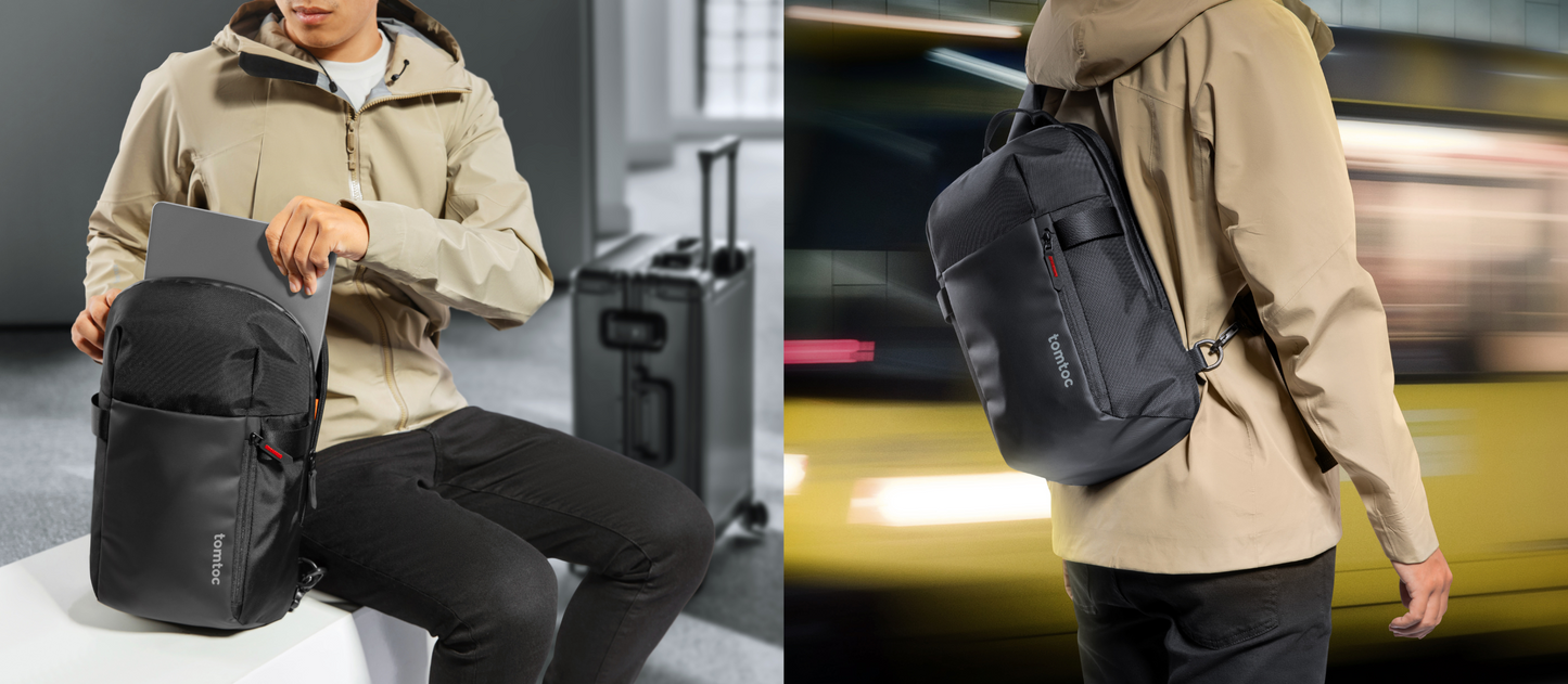 حقيبة كتف توم توك نافيغيتور T24 للابتوب بحجم 14 انش, بسعة 7 لتر | tomtoc Navigator-T24 Sling Bag M 14 Inch / 7L