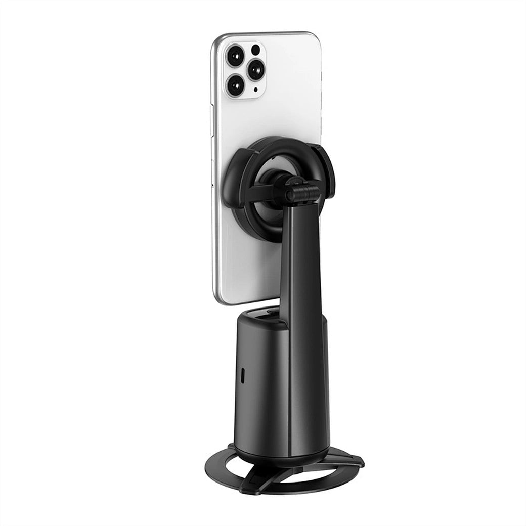 مثبت كاميرا ويوو الذكي بدوران 360 درجة بتقنية الذكاء الاصطناعي | WiWU 360° Camera Gimbal Stabilizer Intelligent AI Camera Video Selfie Stick