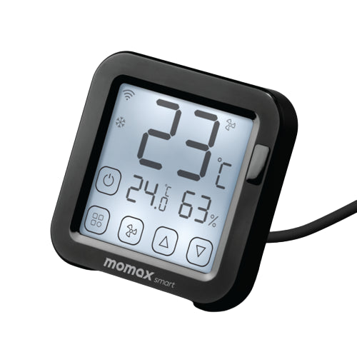 Momax Smart IoT Air Conditioner Controller | Wi-Fi Smart AC Remote - جهاز تحكم ذكي بالتكييف من موماكس, وحدة تحكم بالتكييف عبر WIFI