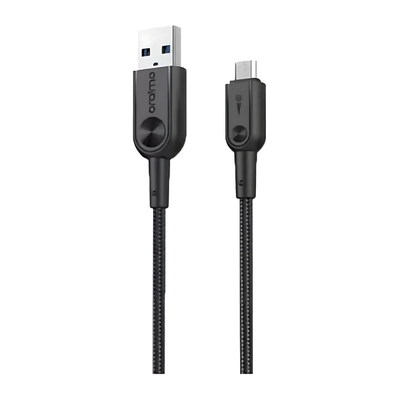 Oraimo Data Cable OCD-114MJ 2A 1M - كيبل شحن ونقل بيانات أورايمو مايكرو ٢ أمبير بطول ١ متر