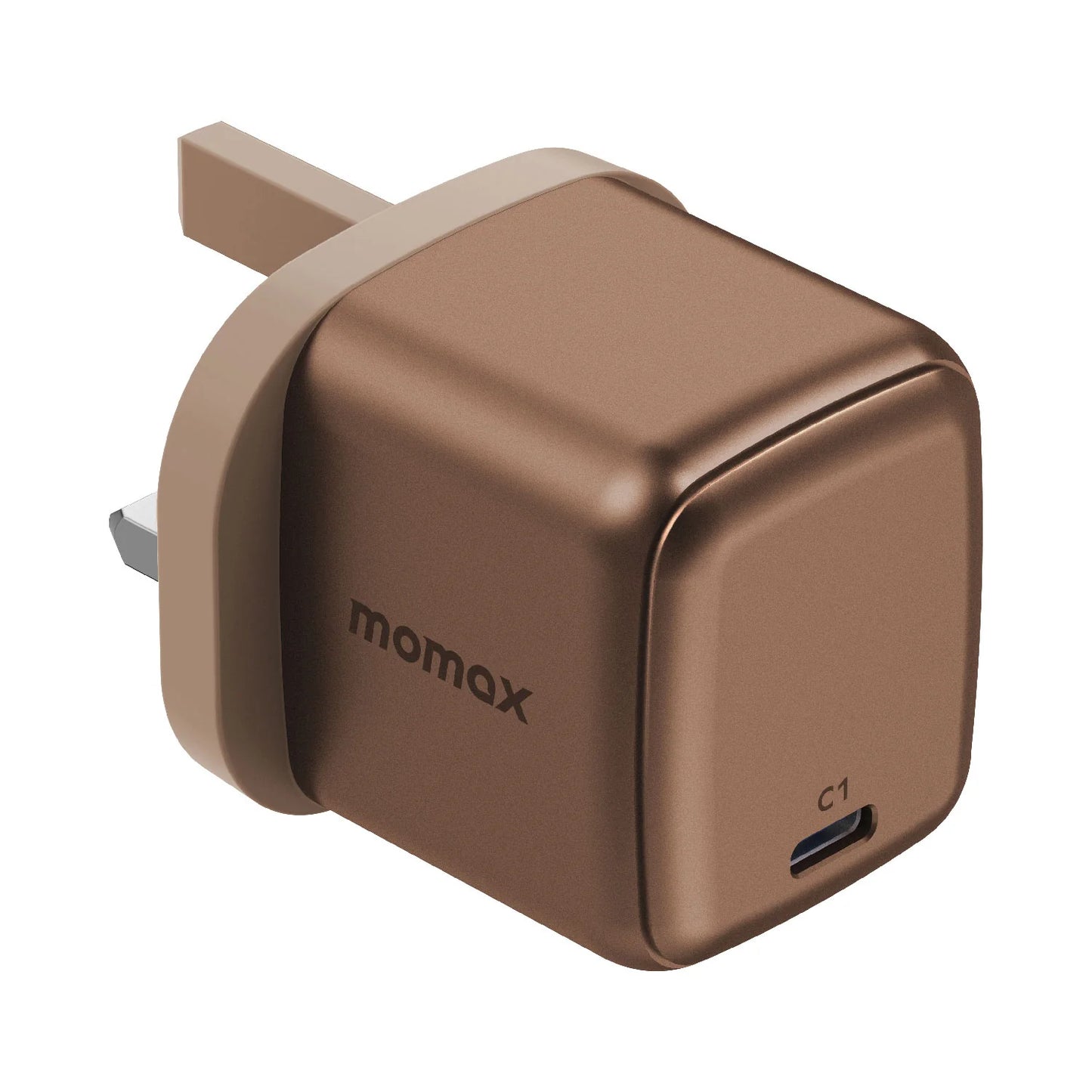 Momax Charge & Port GaN 65W USB-C Charger - شاحن موماكس جارج & بورت بقدرة 65 واط, منفذ USB-C