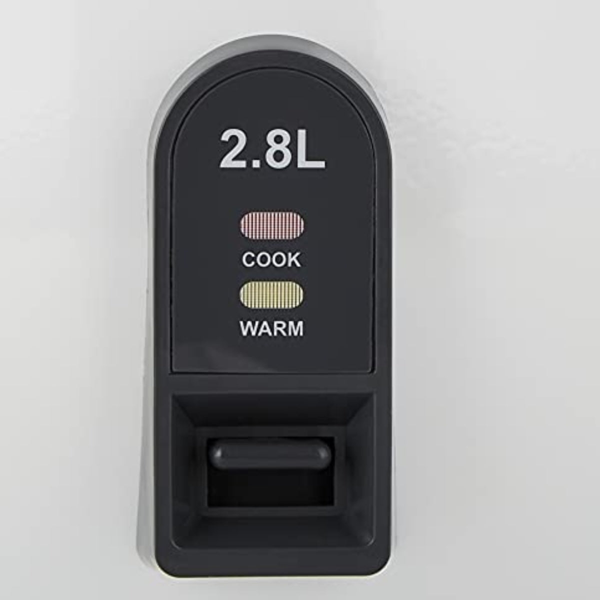 طنجرة طهي الأرز، قوة 700 واط، سعة 1.8 لتر من بلاك اند ديكر - Black+Decker Rice Cooker 1100W, White, 2.8L