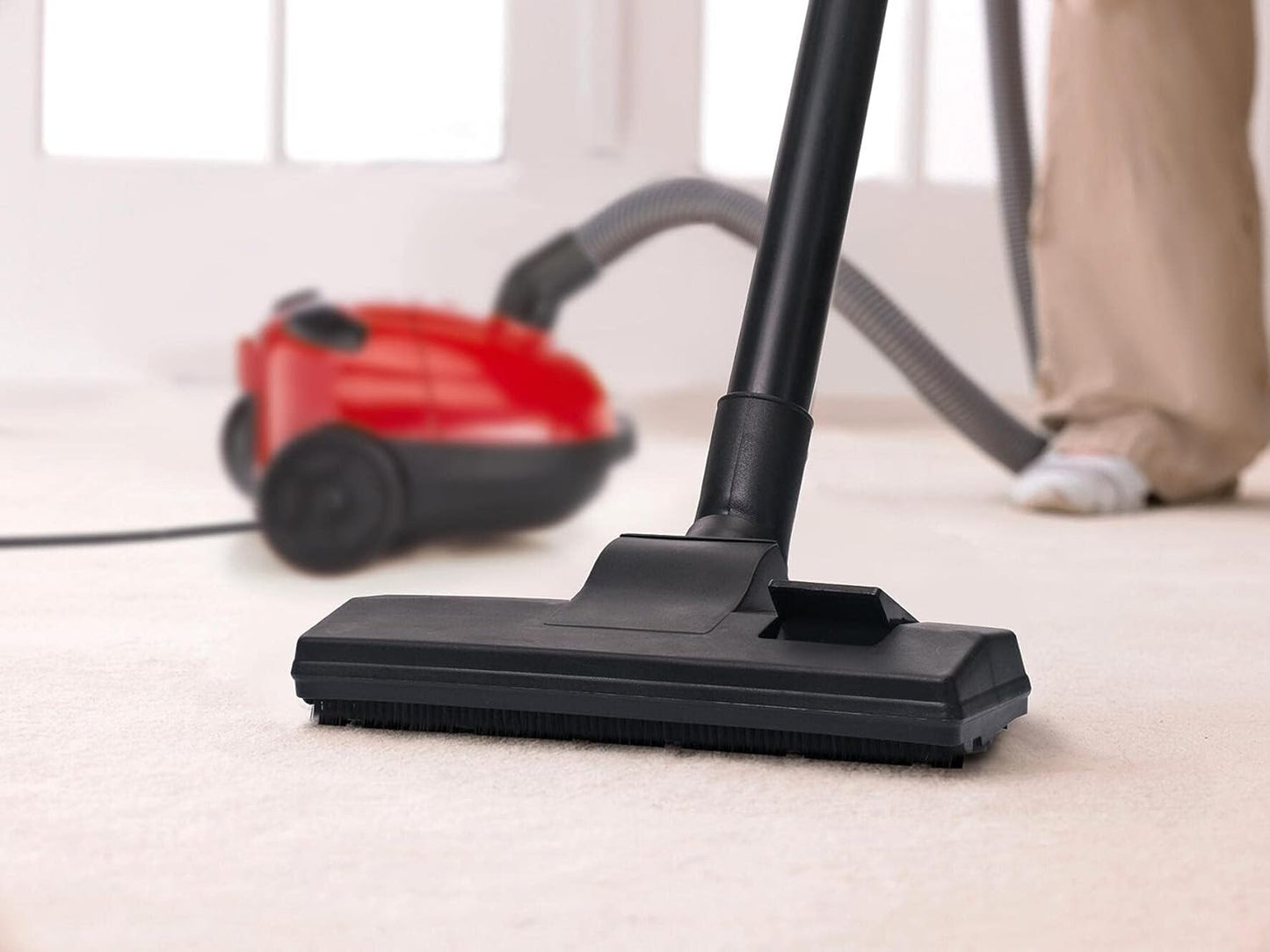 Black+Decker 1000W Corded Handheld Vacuum Cleaner with 1L Dust Bag -مكنسة يدوية بلاك آند ديكر 1000 واط بسلك وسعة 1 لتر
