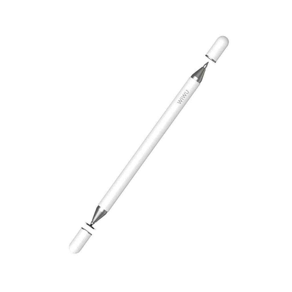 WiWU Pencil One Aluminum Alloy Touch Screen 2 in 1 Universal Stylus - قلم ويوو بشاشة تعمل باللمس 2 في 1 قلم ستايلس عالمي للهواتف الذكية