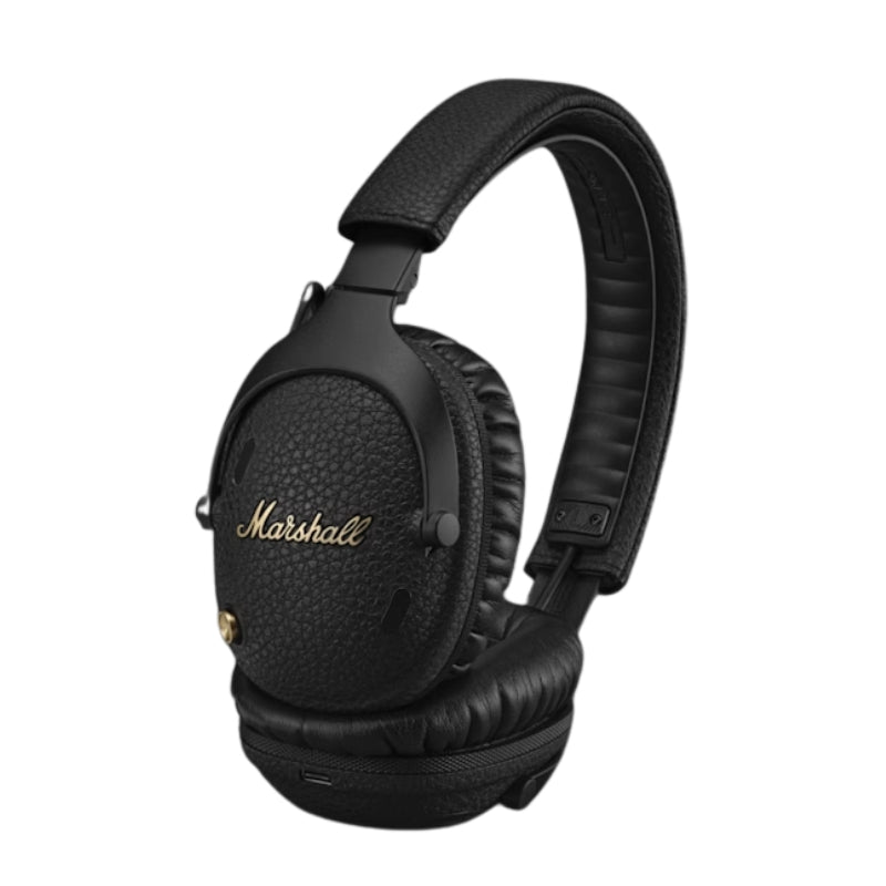 سماعات Marshall Monitor III ANC – صوت محيطي وعزل ضوضاء، تشغيل حتى 70 ساعة