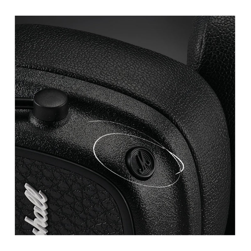 سماعات Marshall Major V BT Headphones – أكثر من 100 ساعة تشغيل، صوت قوي، وشحن لاسلكي