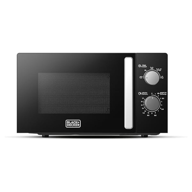 Black+Decker Solo microwave oven, 20 litres, 700 watts, 5 power levels - مايكروويف بلاك آند ديكر سولو 20 لتر 700 واط 5 مستويات