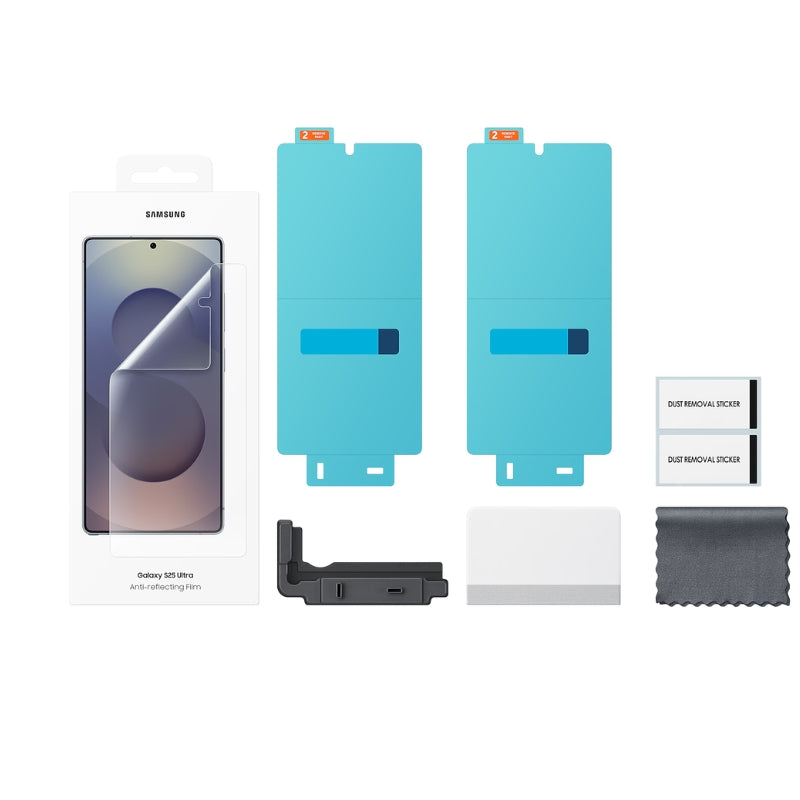 S25 Ultra Anti-Reflecting Transparent Screen Protector - لاصقة شاشة مضادة للانعكاس لهاتف S25 Ultra – شفافة