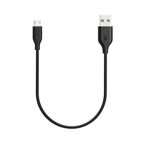 Anker Powerline Micro USB (1ft) - كيبل باورلاين يو اس بي الى مايكرو من انكر