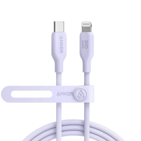Anker 542 USB-C to Lightning Cable (Bio-Based) 3ft - كيبل يو اس بي سي الى لايتننغ بطول 3 أقدام من انكر