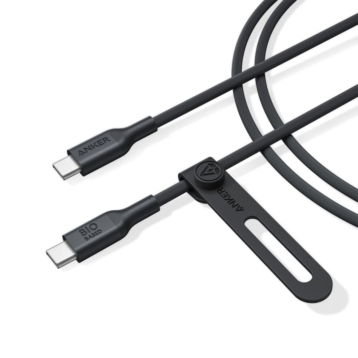 Anker 544 USB-C to USB-C Cable 140W Bio-Based (1.8m/6ft) - كيبل بقدرة 140واط يو اس بي سي الى سو اس بي سي من أنكر