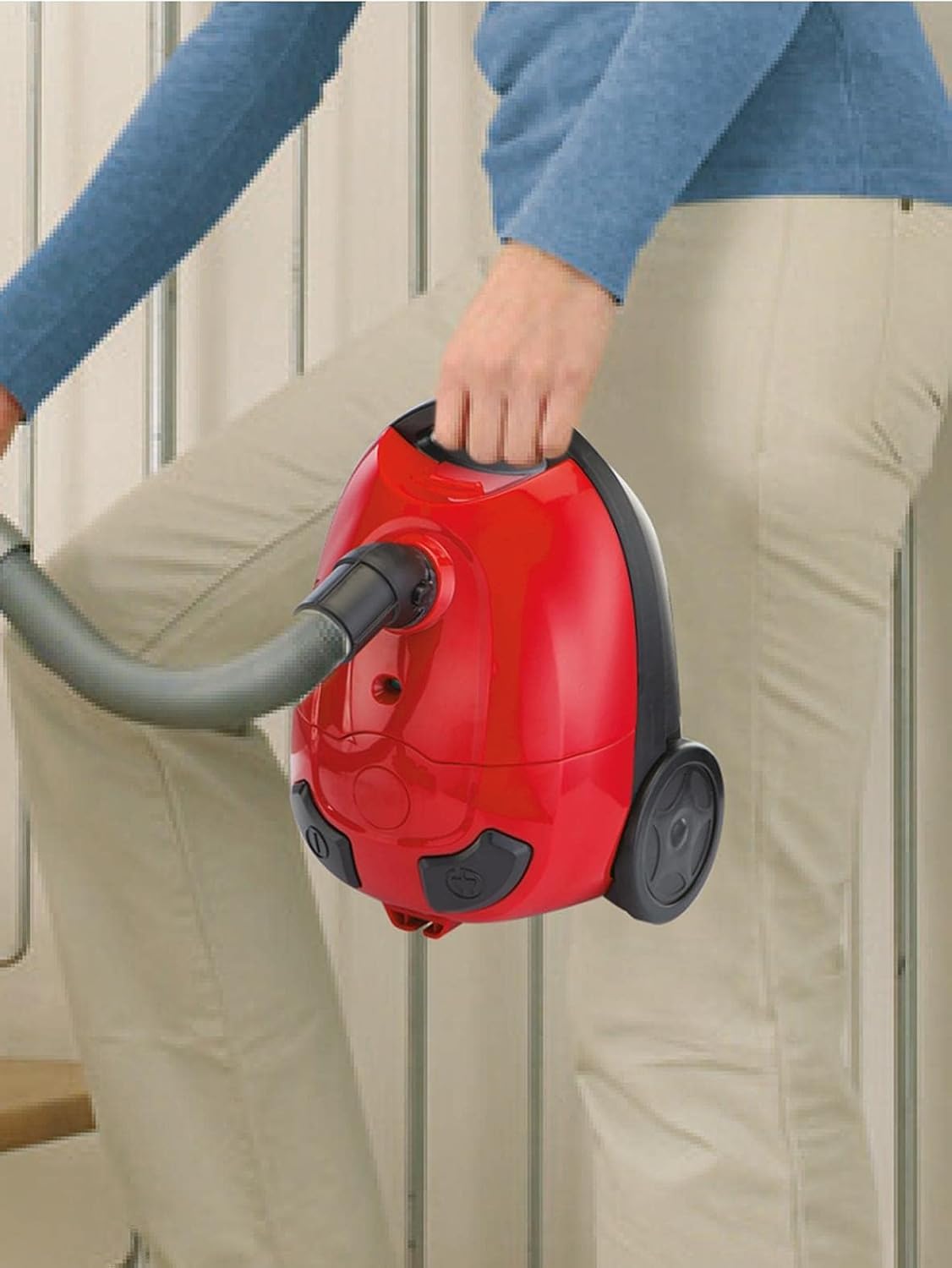 Black+Decker 1000W Corded Handheld Vacuum Cleaner with 1L Dust Bag -مكنسة يدوية بلاك آند ديكر 1000 واط بسلك وسعة 1 لتر