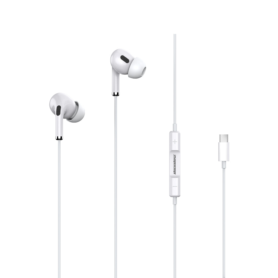روك روز سولو تي سي يون سماعة الأذن السلكية يو اس بي سي - Rock Rose Earphone Wired Type-C Solo TC Neo