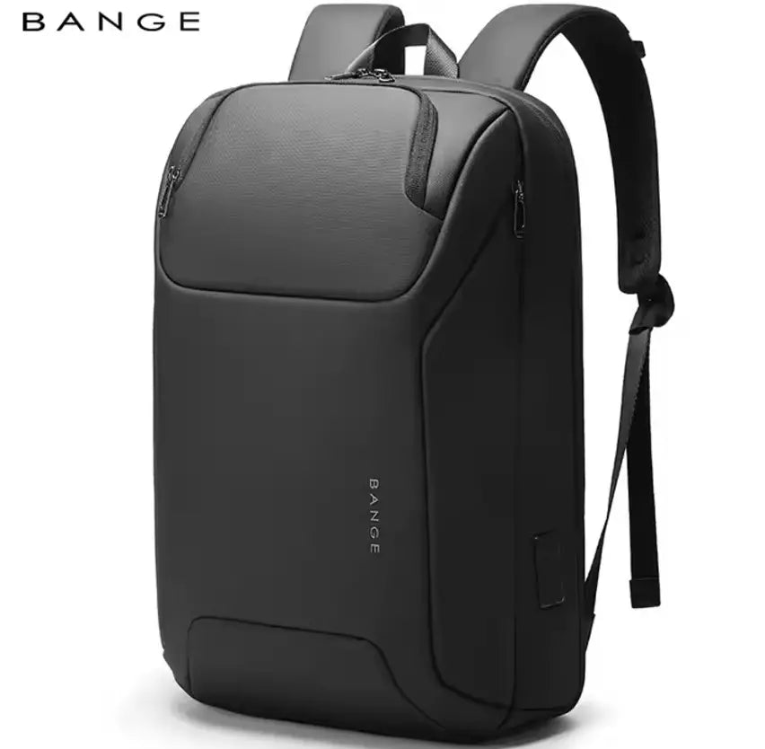 حقيبة ظهر بانجي للابتوب بحجم 15.6 انش, للاعمال والسفر مع منفذ يو اس بي | BANGE Laptop Backpack Business Travel Backpack (15.6")