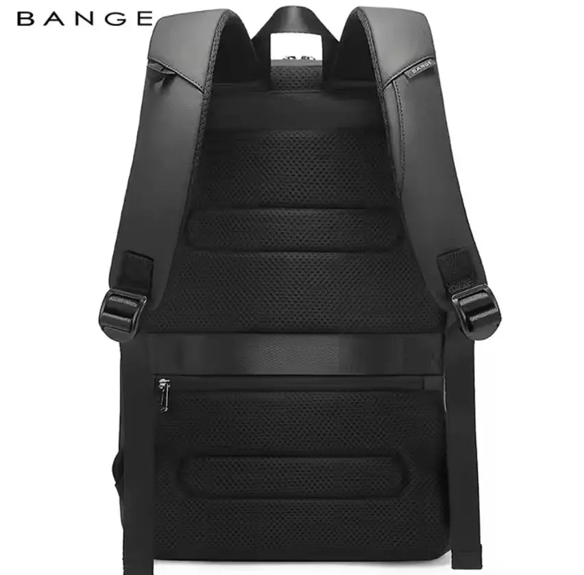 حقيبة ظهر بانجي للابتوب بحجم 15.6 انش, للاعمال والسفر مع منفذ يو اس بي | BANGE Laptop Backpack Business Travel Backpack (15.6")