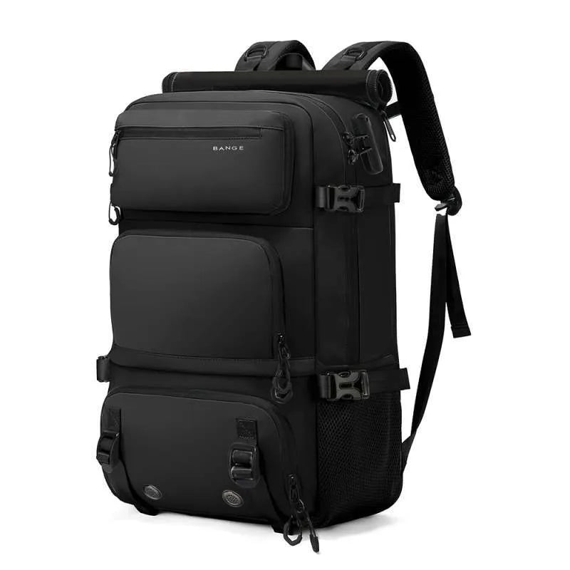 حقيبة سفر بانجي متعددة الوظائف بسعة كبيرة - اسود | BANGE Travel Bag Large Capacity Lightweight Multifunctional Luggage Bag – Black