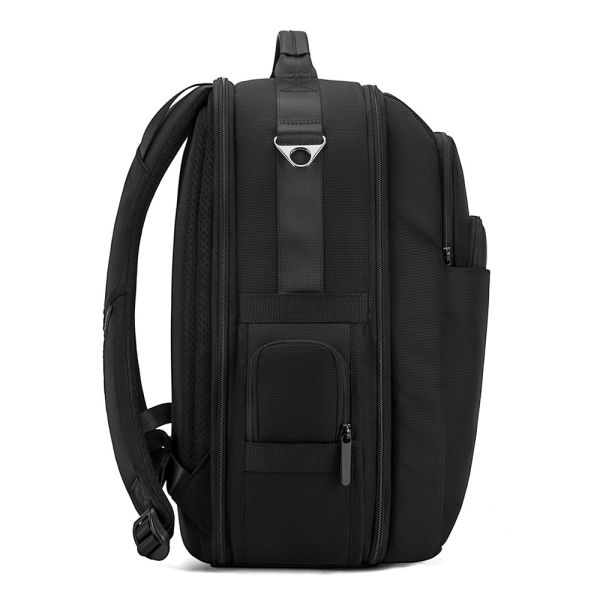 حقيبة ظهر بانجي للاعمال والسفر ضد الماء مع حجرة لابتوب - اسود | BANGE Business Shoulders Bag Waterproof Travel Computer Backpack – Black