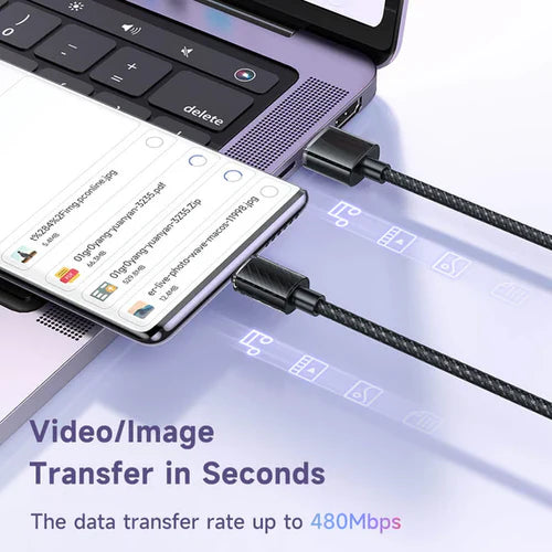 Mcdodo USB-A to USB-C Cable 1.2M Dichromatic Series - كابل مكدودو يو اس بي أ إلى يو اس بي سي بطول 1.2 متر سلسلة ثنائية اللون