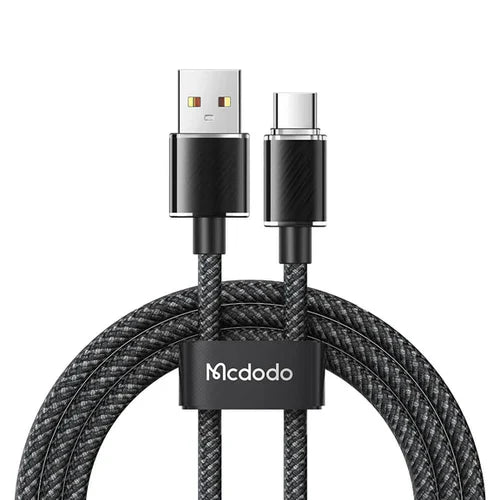 Mcdodo USB-A to USB-C Cable 1.2M Dichromatic Series - كابل مكدودو يو اس بي أ إلى يو اس بي سي بطول 1.2 متر سلسلة ثنائية اللون