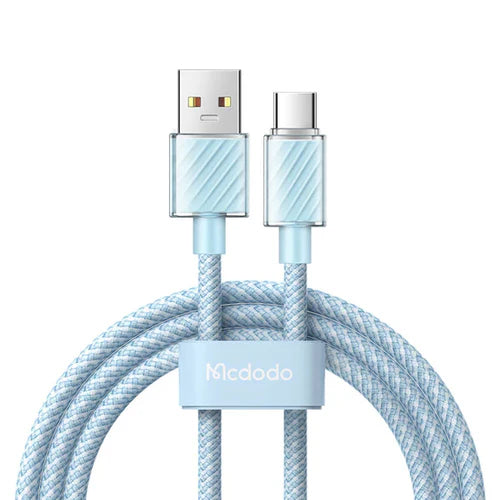 Mcdodo USB-A to USB-C Cable 1.2M Dichromatic Series - كابل مكدودو يو اس بي أ إلى يو اس بي سي بطول 1.2 متر سلسلة ثنائية اللون