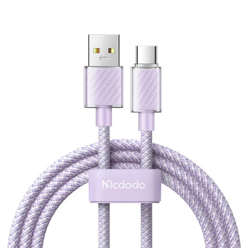 Mcdodo USB-A to USB-C Cable 1.2M Dichromatic Series - كابل مكدودو يو اس بي أ إلى يو اس بي سي بطول 1.2 متر سلسلة ثنائية اللون